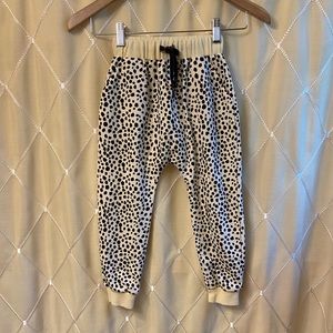 Mi & O Leopard print joggers
